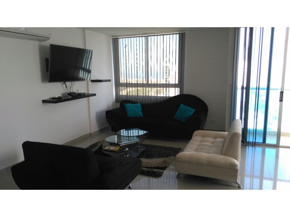 Apartamento amoblado en Crespo Cartagena